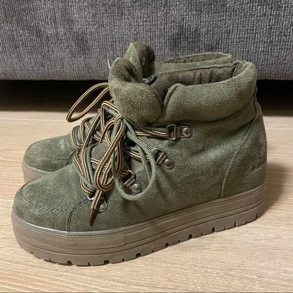 Free People green booties - Picture 2 of 11